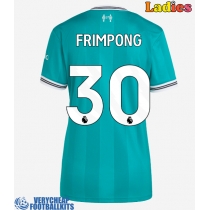 Liverpool Jeremie Frimpong #30 Replica Third Shirt Ladies 2025-26 Short Sleeve